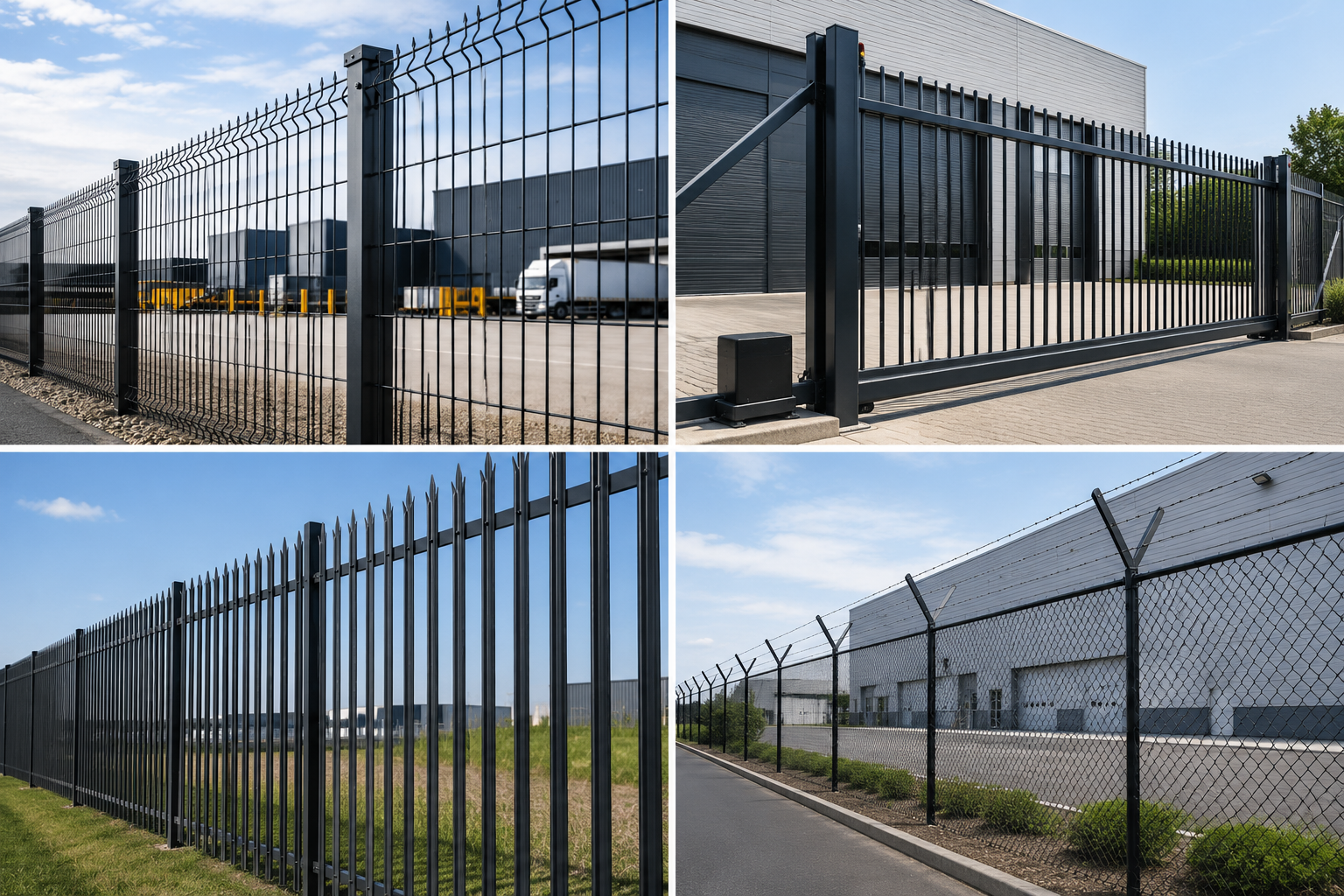 Services industrial fencing