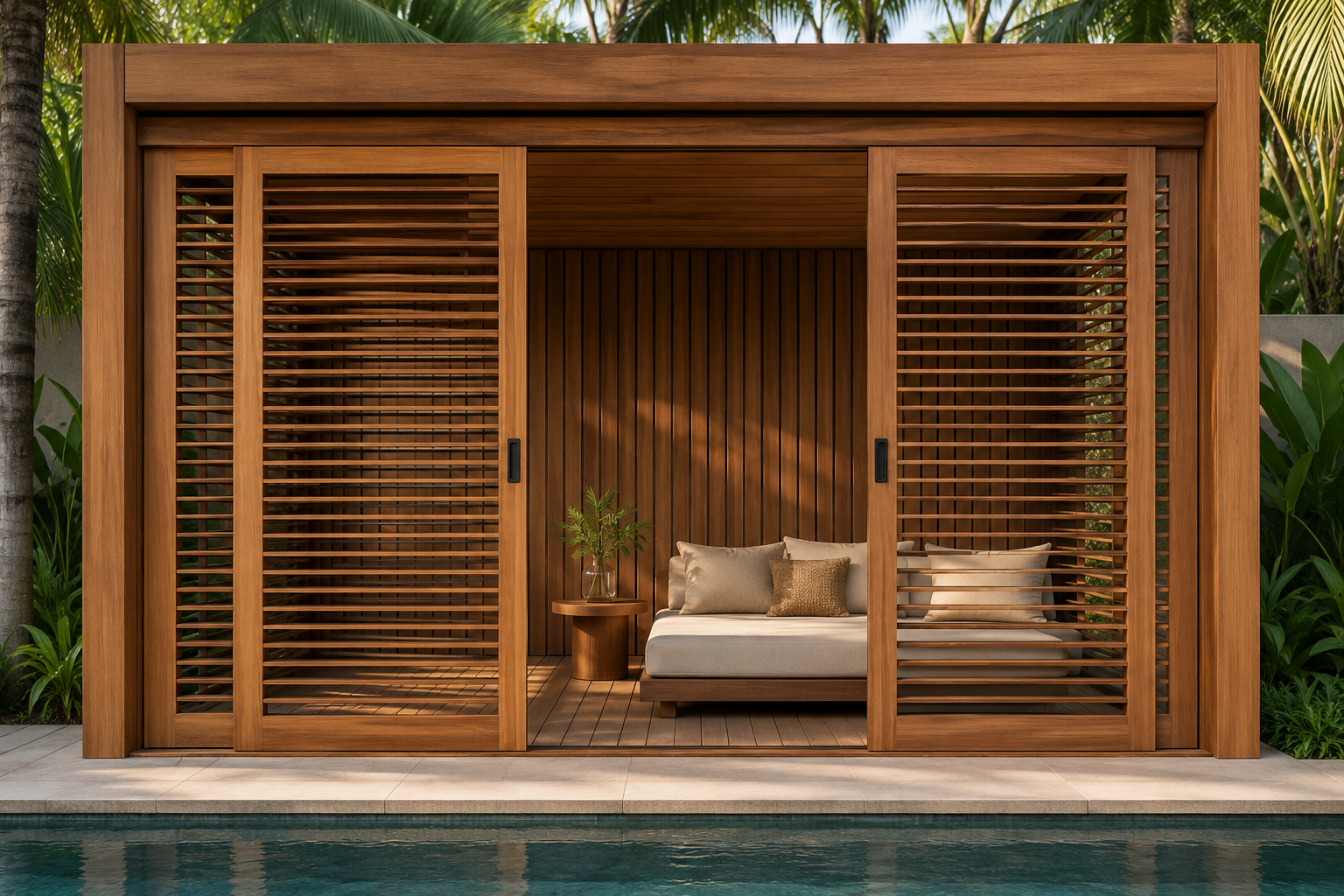 Services cabanas wood doors and frame